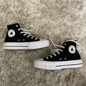 High top platform converse